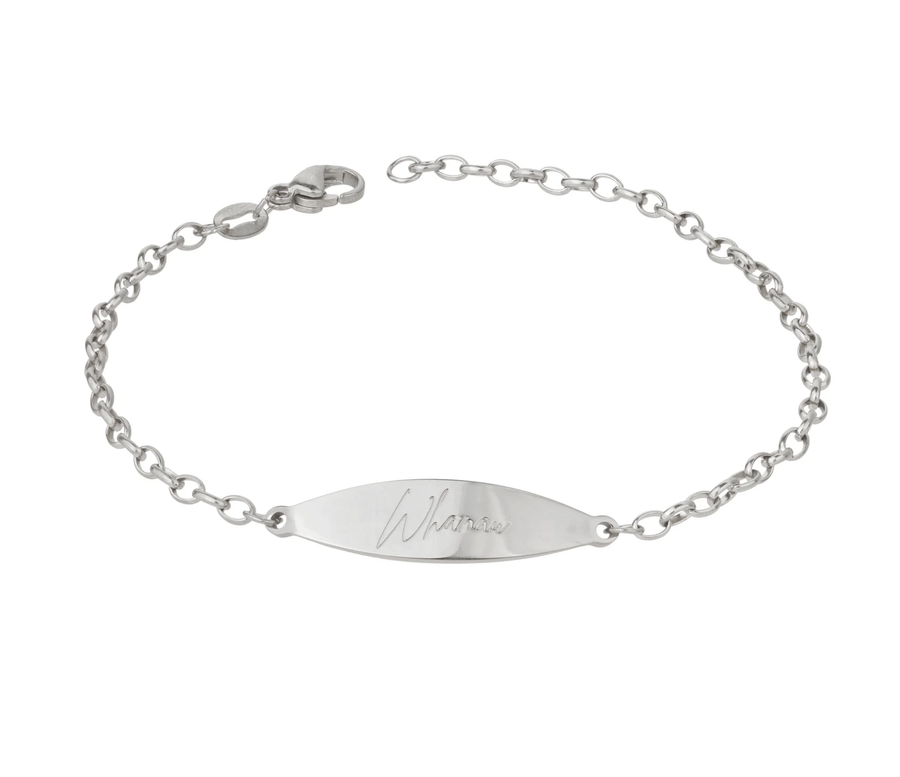 Whānau Signature Bracelet - Silver