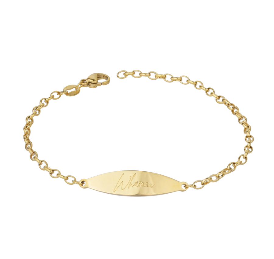 Whānau Signature Bracelet - Gold