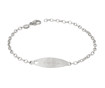 Kia Kaha Signature Bracelet - Silver