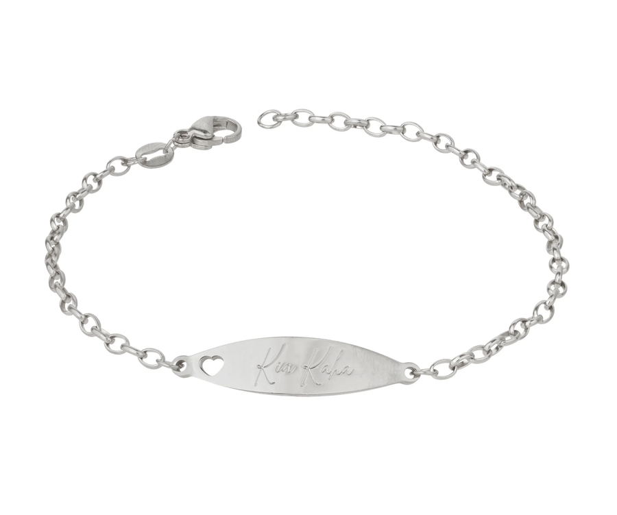 Kia Kaha Signature Bracelet - Silver
