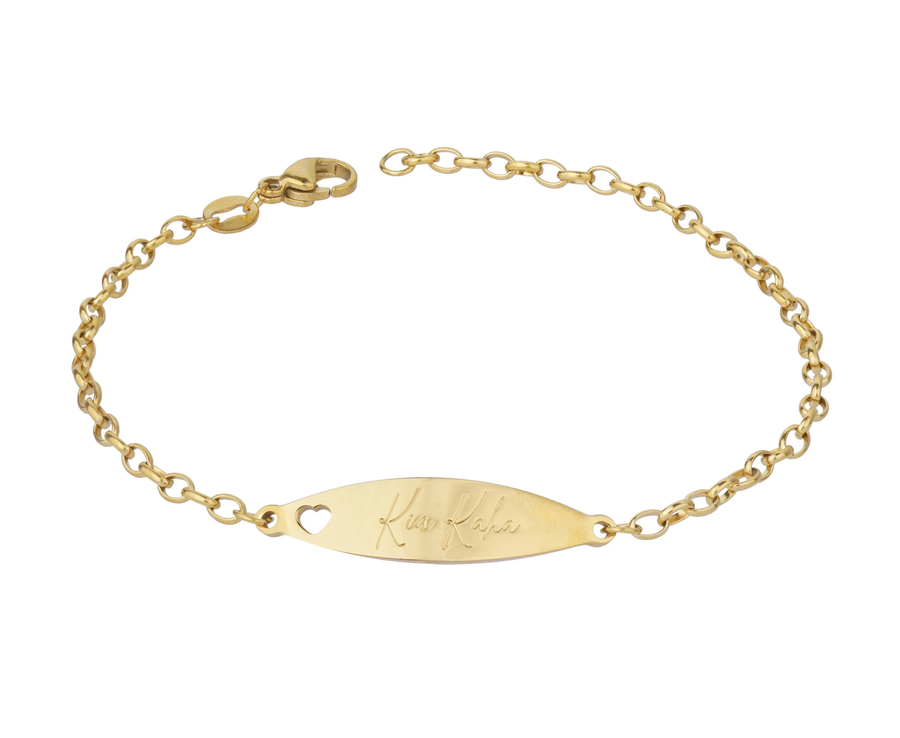 Kia Kaha Signature Bracelet - Gold