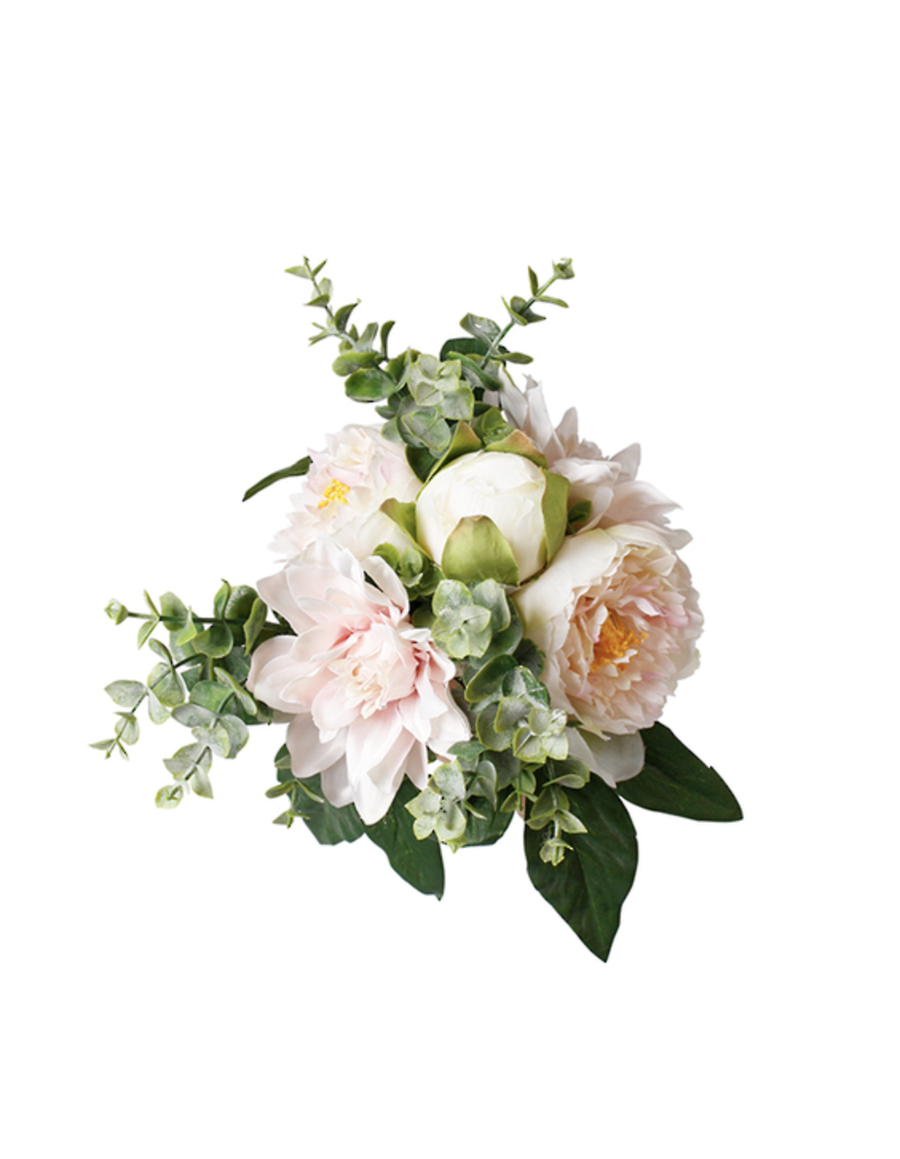 Dahlia Peony Bouquet Pink