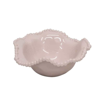 Melamine French Pink Pearl Bowl - 20cm