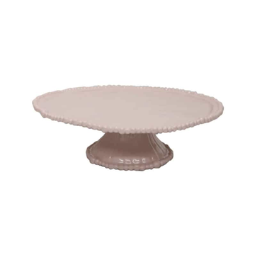 Melamine French Pink Pearl Cake Stand