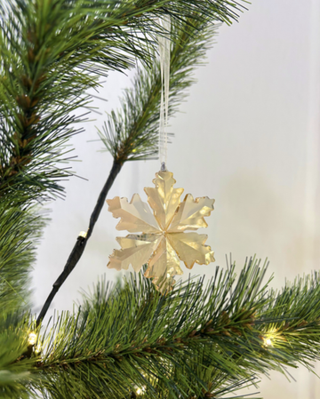 Crystal Snowflake Ornament