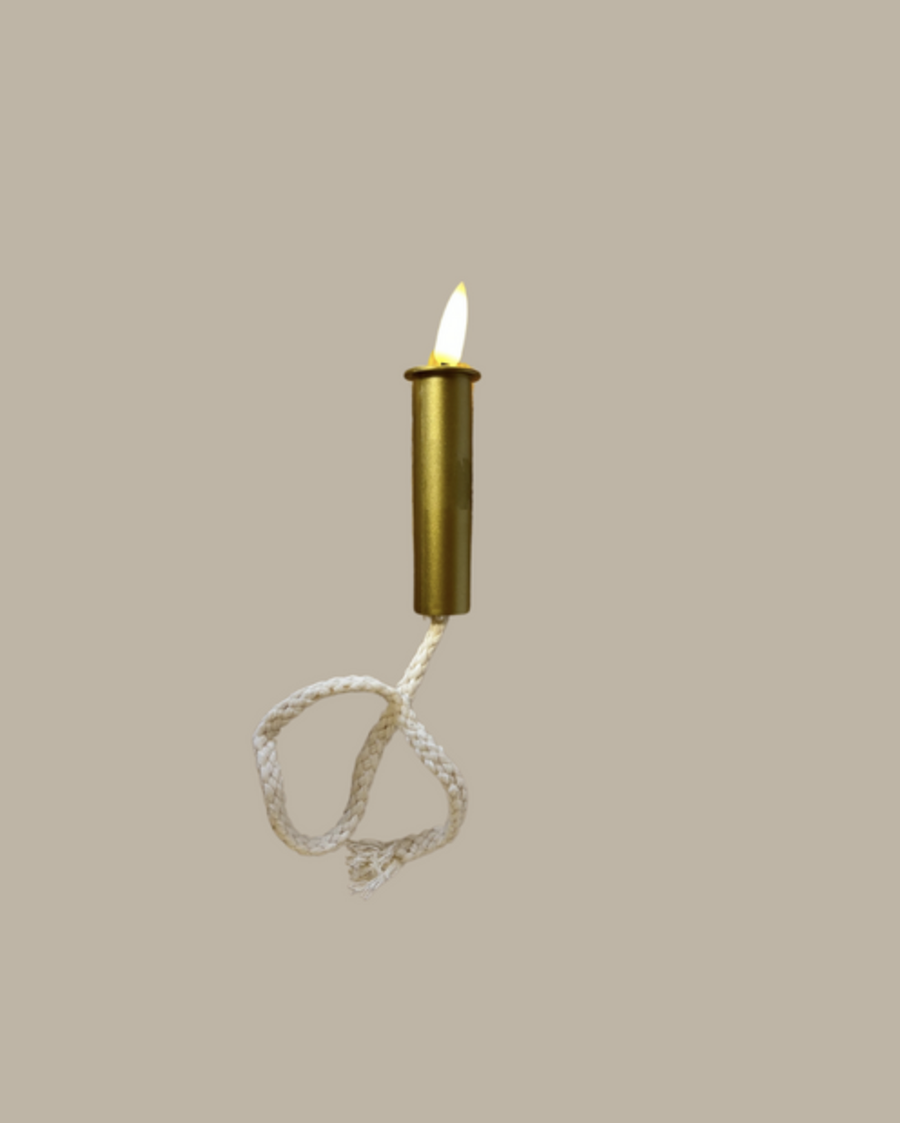 Candle Flame Bottle Light with Wick