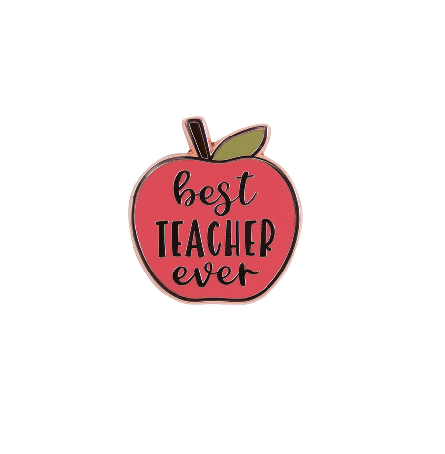 Teacher Best Teacher Keepsake Pin