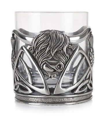 Highland Cow Whiskey Tumbler