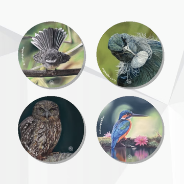 NZ Birdlife Coaster Set