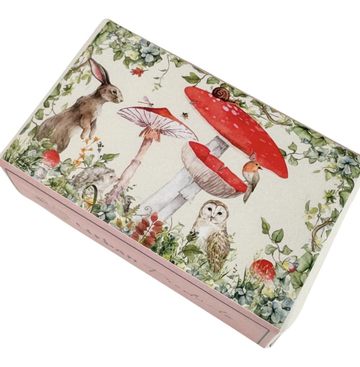 Enchanted Garden Soap Natural & Red