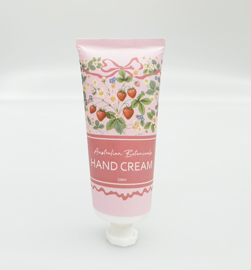 Strawberry Fields Hand Cream Pink & Red