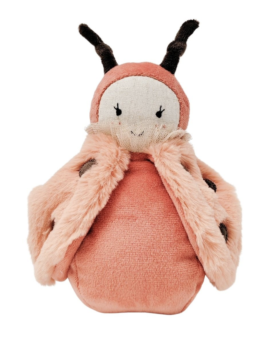 Lady Bug Soft Toy Pink