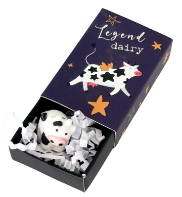 Legendairy Cow Matchbox Memory Navy