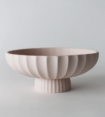 Grace Compote Stand -Shell Pink