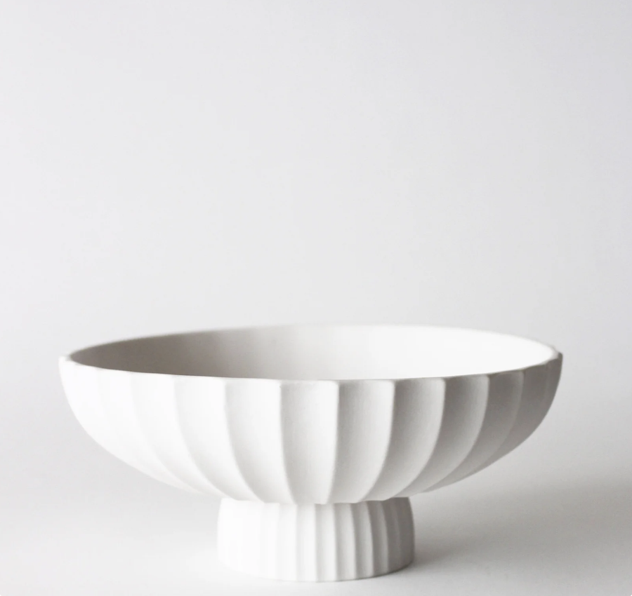 Grace Compote Stand - White