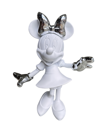 White & Silver Minnie