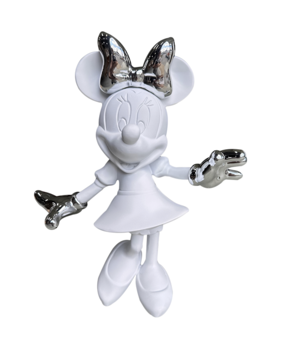 White & Silver Minnie