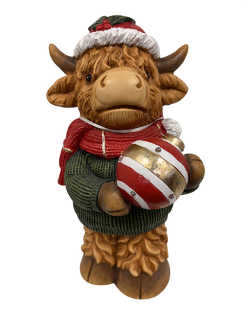 Magnesia Highland Cow with LED Ball