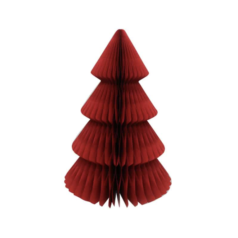 Le Papier Xmas Tree/Red - 80cm