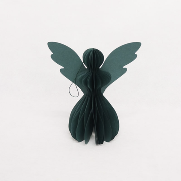 Le Papier Xmas Angel/Green - 17cm