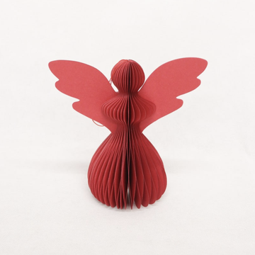 Le Papier Xmas Angel/Red - 17cm