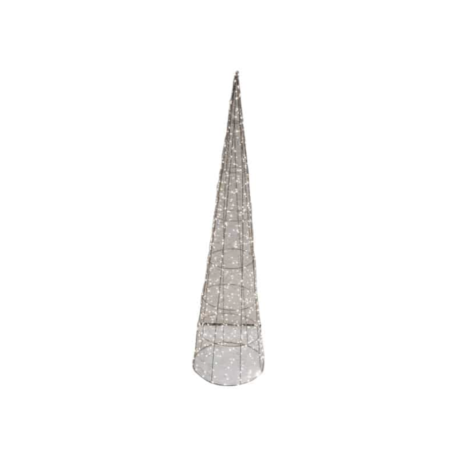 Vienna LED Wire Cone Tree 120cm