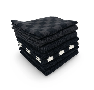 Daily Use 7pc Dishcloth pack - Onyx