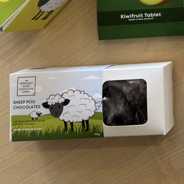 Christmas Sheep Poo Log Box