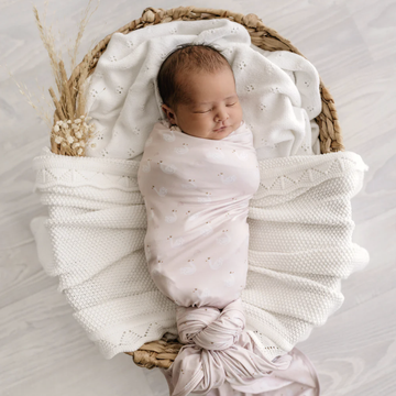 Stretchy Swaddle - Swan Princess