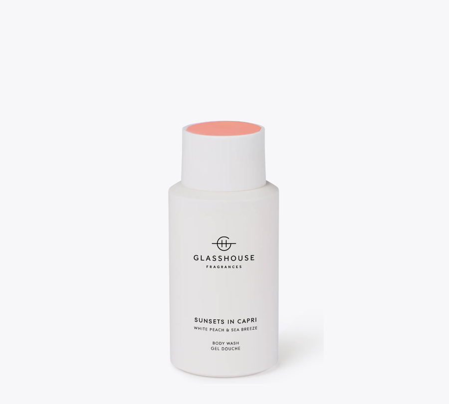 Glasshouse Fragrances Body Wash - Sunsets In Capri