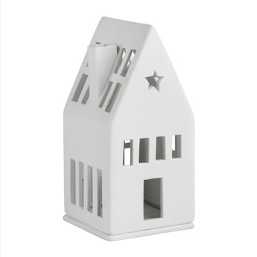 Mini Porcelain Tealight House - Dream House