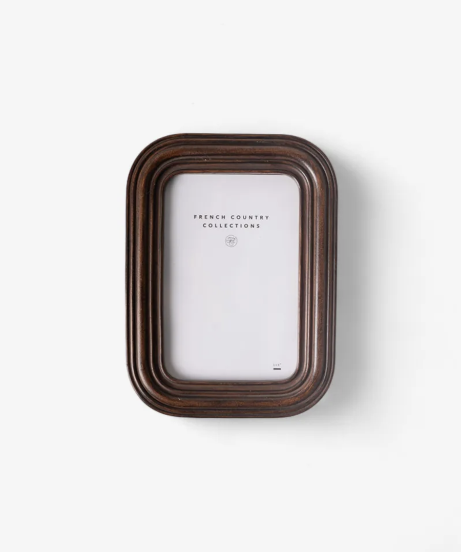 Chestnut Ribbed Photoframe - 4x6