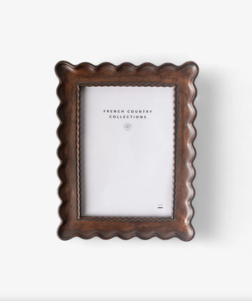 Chestnut Wavy Photoframe - 5x7