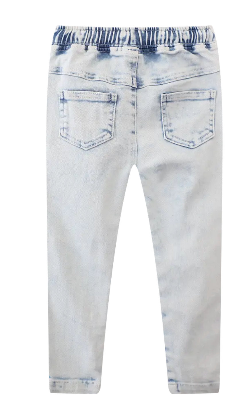 Straight Leg Jean Denim - Blue