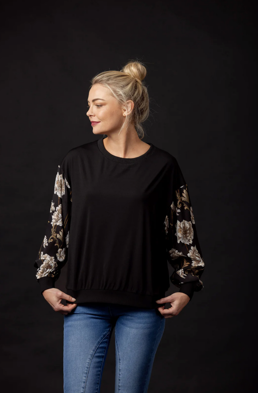 Taylor Top - Winter Floral