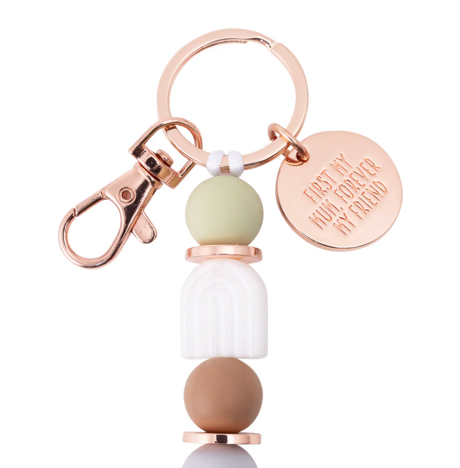 Mother's Day Forever Silicone Keyring