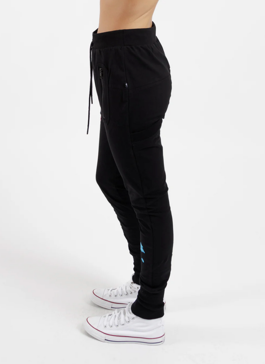 Escape Trackies - Trio Black/Multi