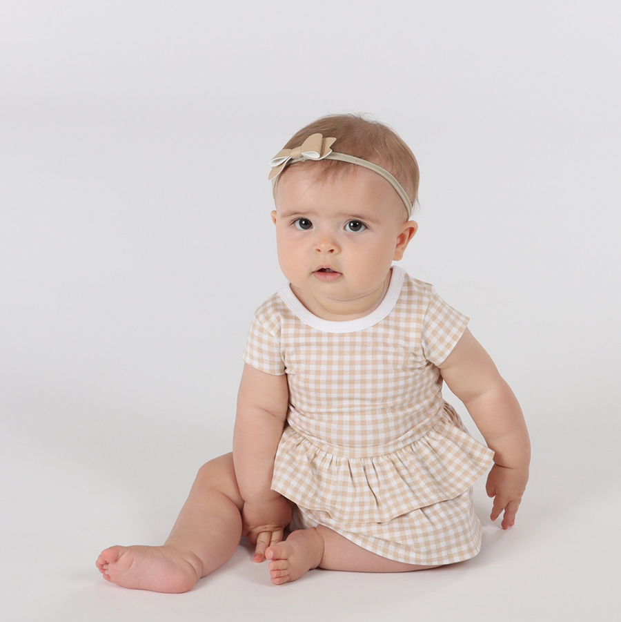 Cotton Skirt Bodysuit