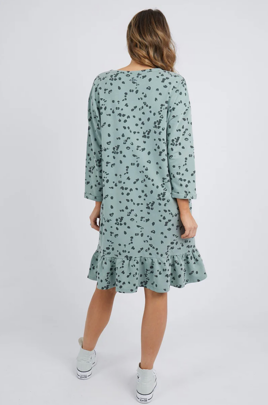 Wild Card Dress - Iceburg Green