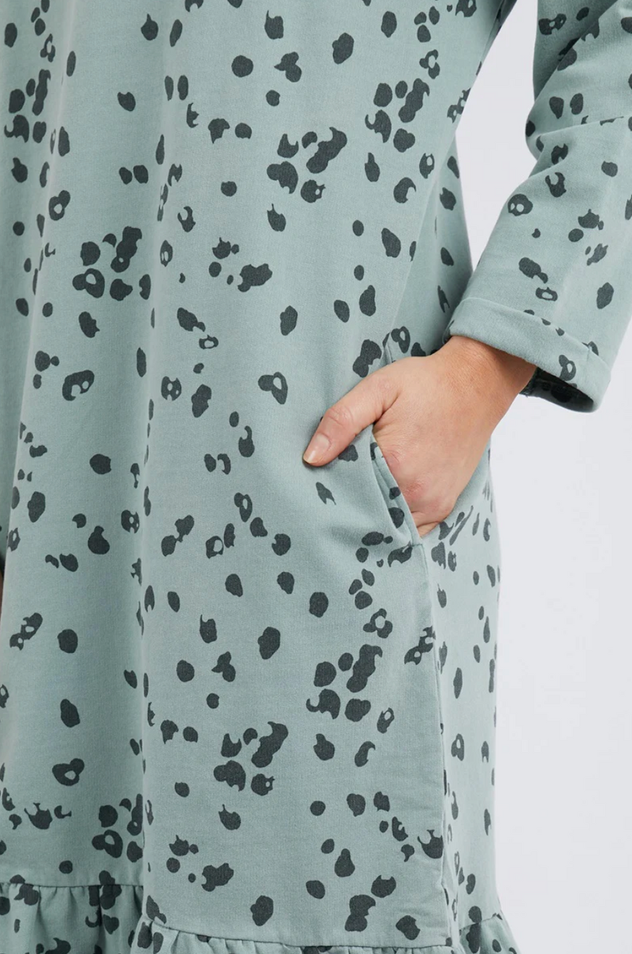 Wild Card Dress - Iceburg Green