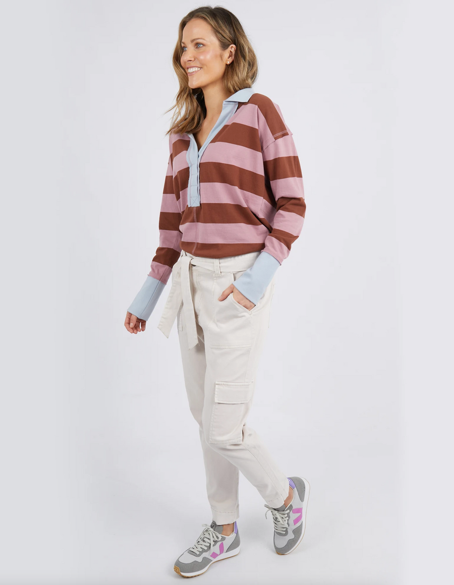 Dahlia Cargo Pant - Oatmeal