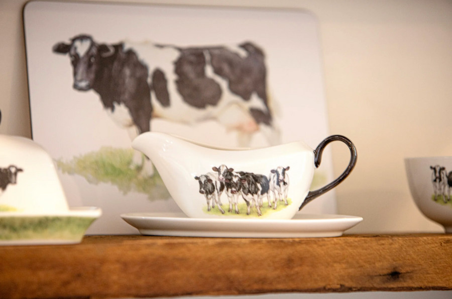 Meet The Girls Gravy Boat & Saucer