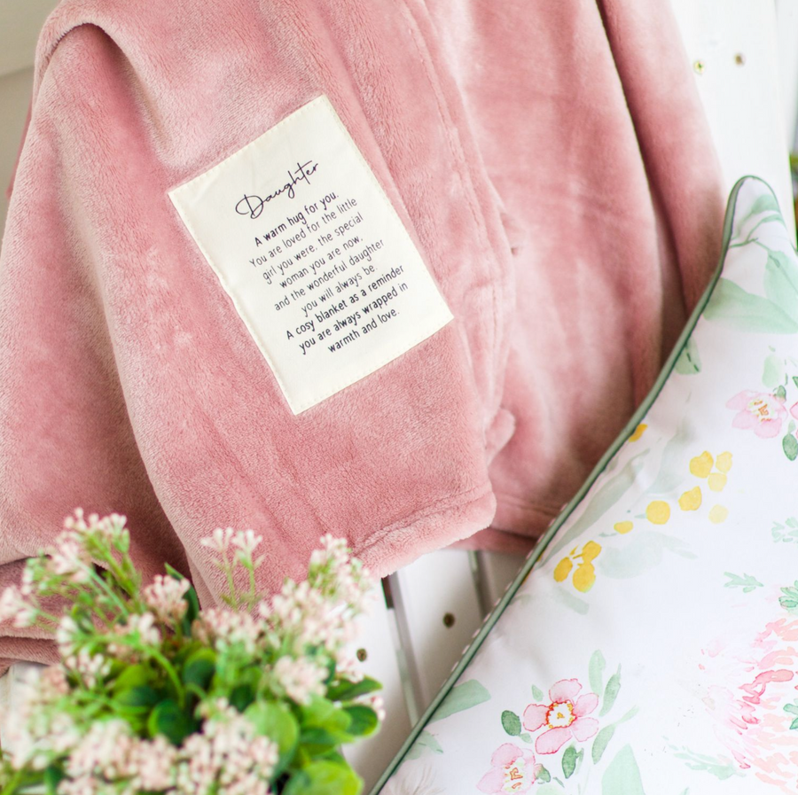 Heartfelt Daughter Blanket