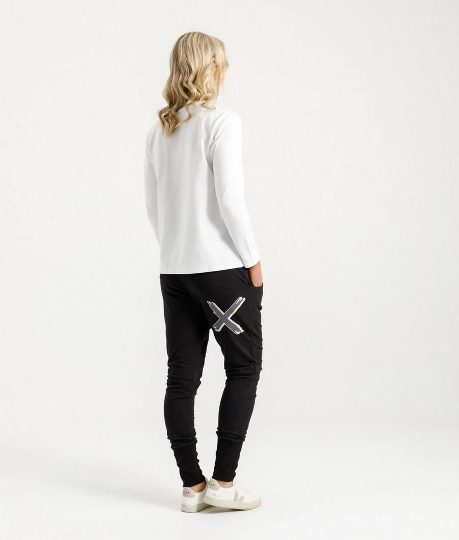 Apartment Pants Winter - Black with Shadow X