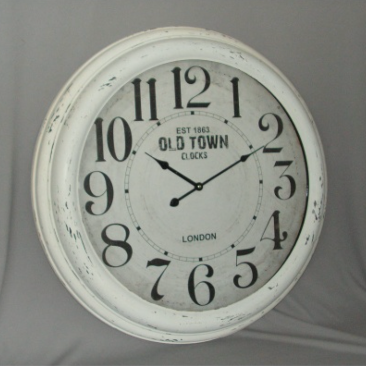 Cream Old Town Clock