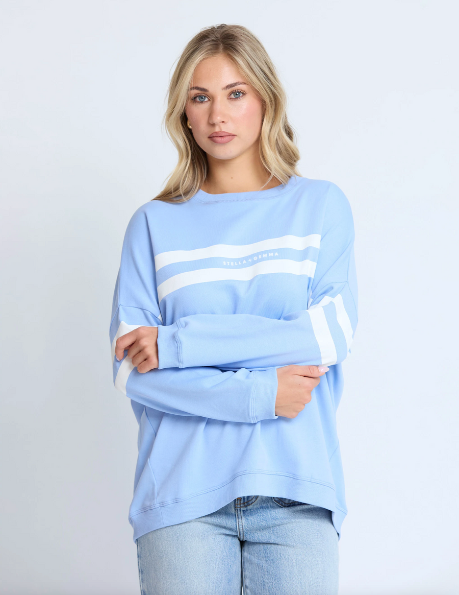 Newport Sweat Cornflower True Icon