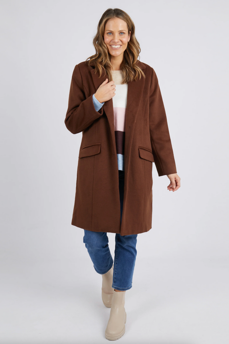 Tamsin Coat - Chocolate