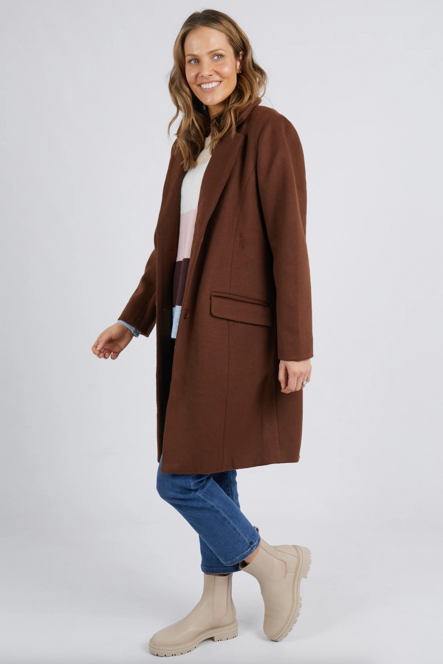 Tamsin Coat - Chocolate