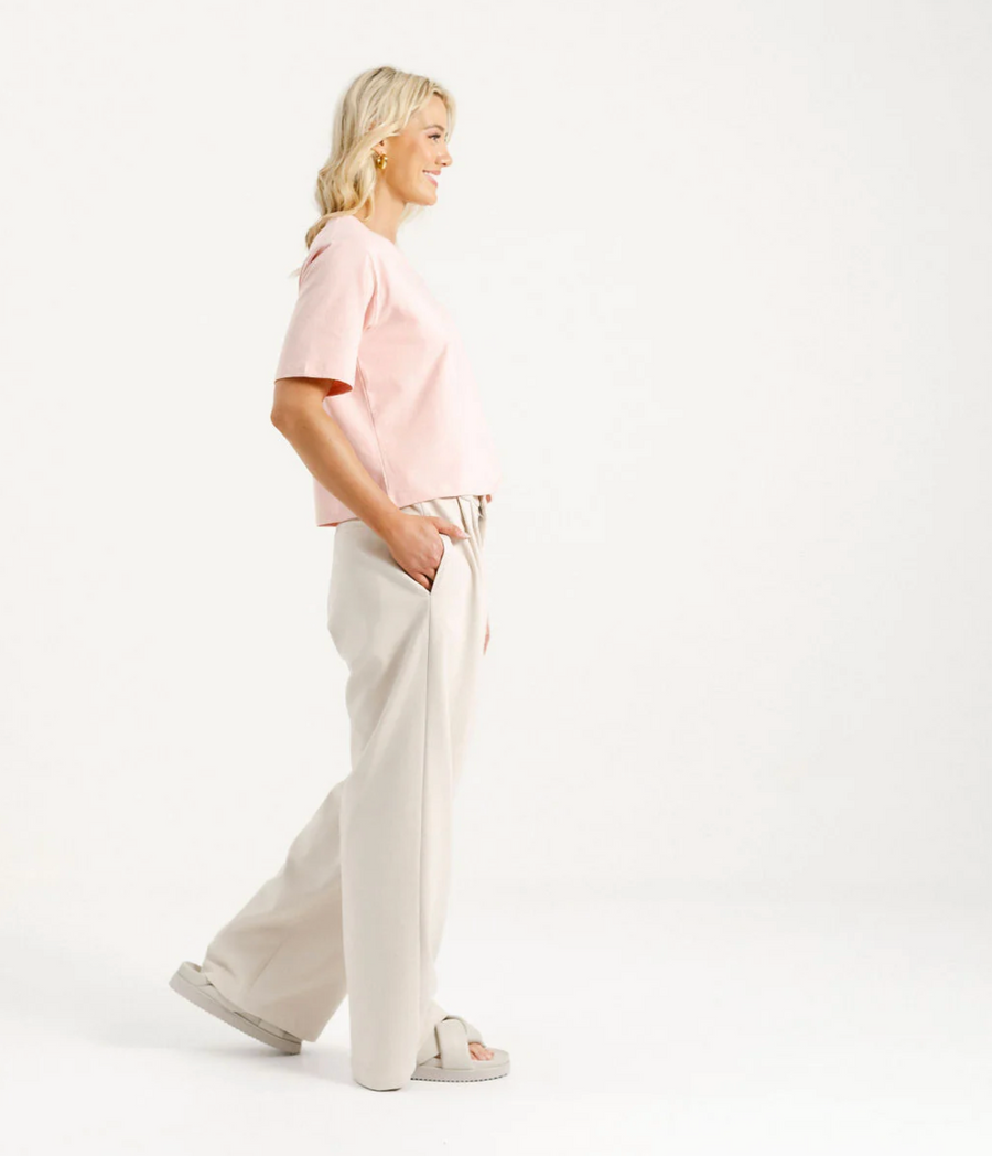 Finley Pants - Ivory
