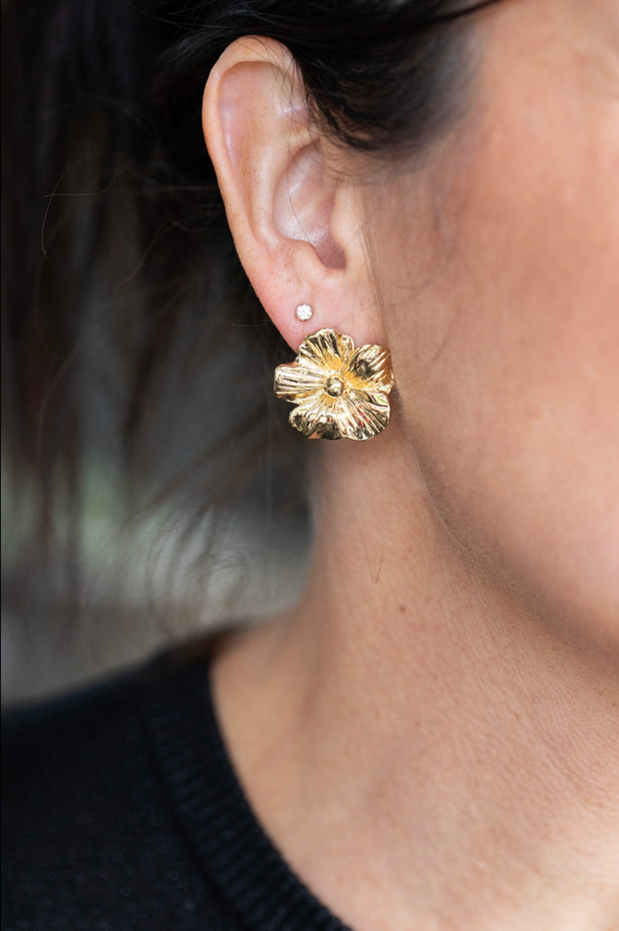 In Bloom Earring - Gold